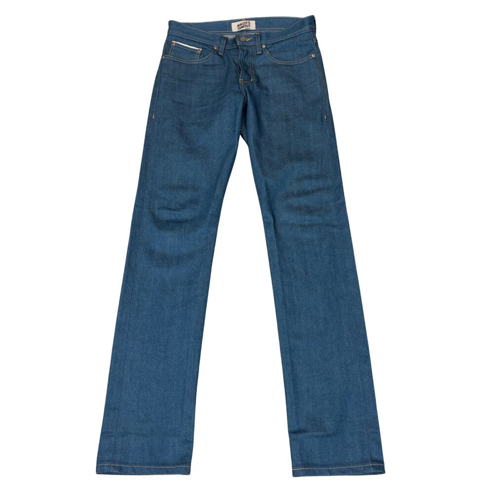 Naked & Famous Weird Guy Setouchi Stretch Selvedge Denim Jeans Raw Men's 29x34